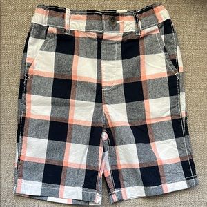 Plaid Boy Shorts - Black, White, and Pink